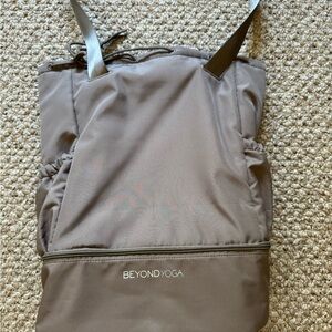 Beyond Yoga Beige Activewear Top